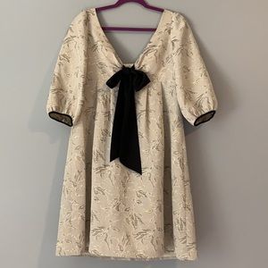 BCBG Paris Bow Cocktail Dress Size L